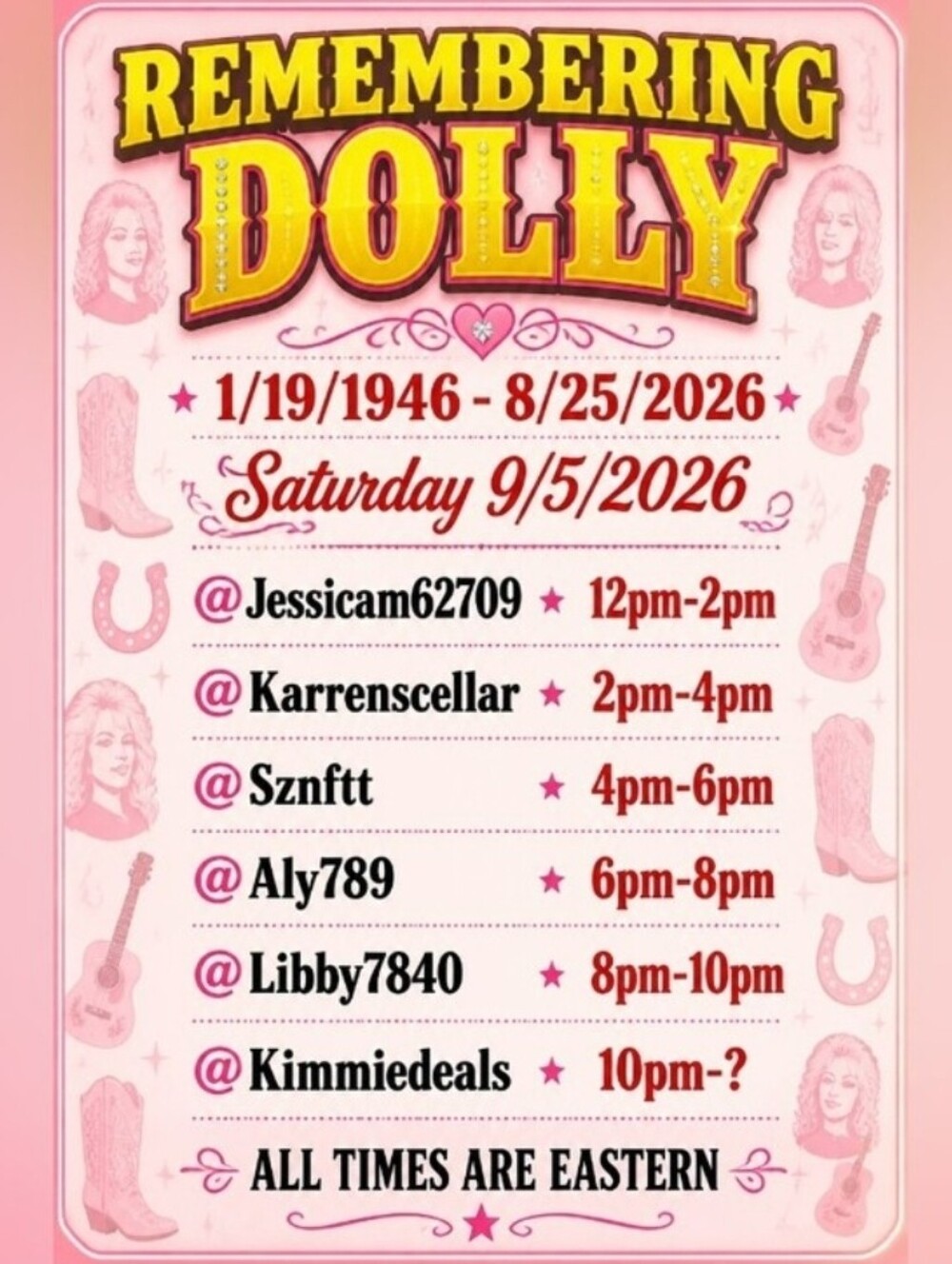 My Posh Show Flyers - Picture 9 of 16